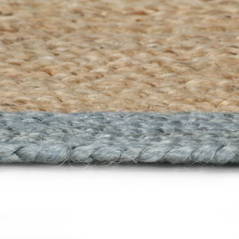 Huntingdon Natural/Olive Green Rug, Round 150cm