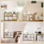 71cm H x 120cm W Etagere Bookcase
