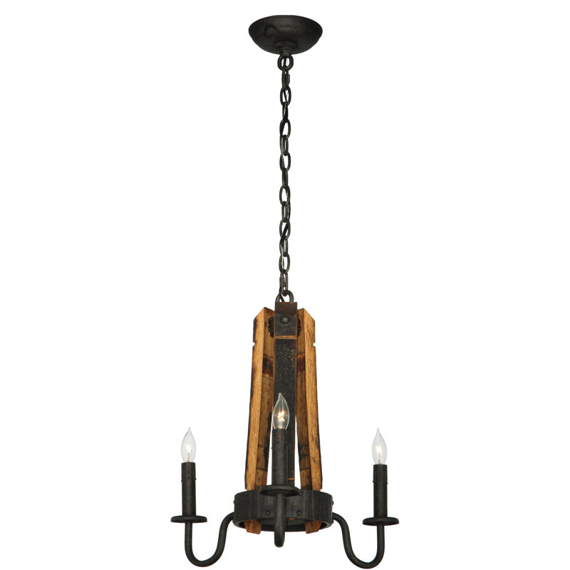 Rustic Lodge 3 - Light Chandelier