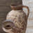 Flower Vase With Handle, Large Rustic Farmhouse Vase