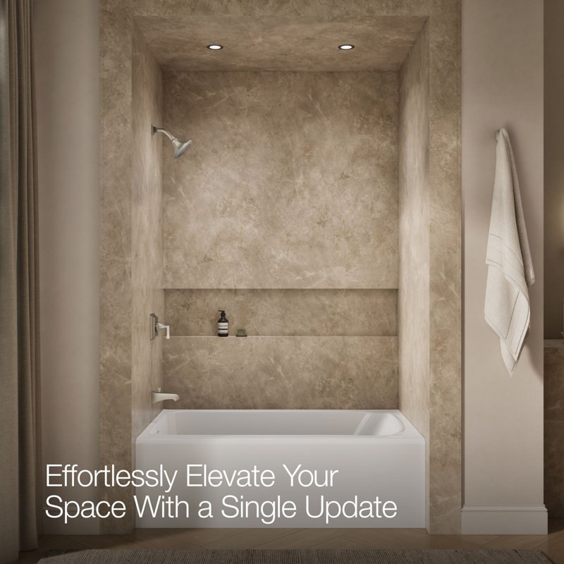 Memoirs® Tub and Shower Faucet, Vibrant Brushed Nickel
