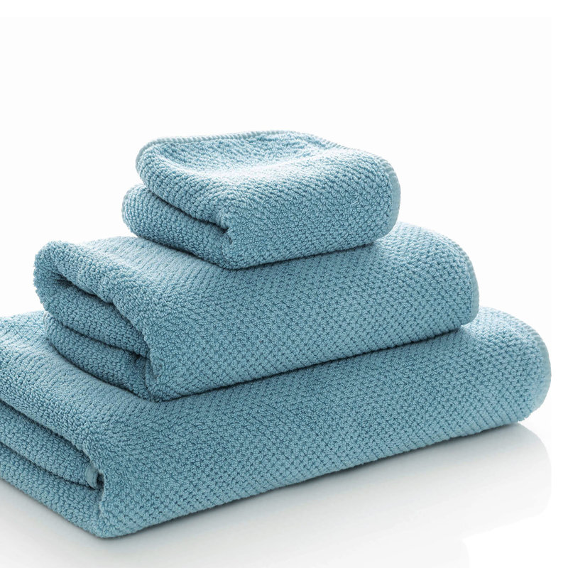 Bee Waffle Waffle Hand Towel, Petrol