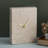Light Travertine Marble Rectangular Table Clock-1149535024-1149535025