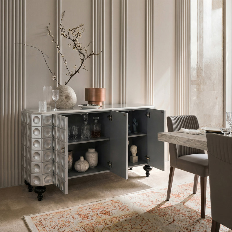 Armoire décorative 59,5 po Modern Glam