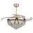 42'' Crystal Ceiling Fan with LED Light
