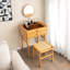 Huftalen Solid Wood Accent Stool