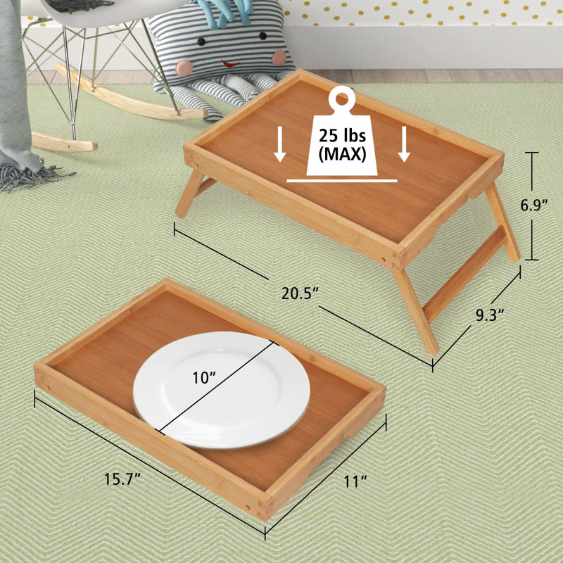 BAMBOO BREAKFAST TRAY