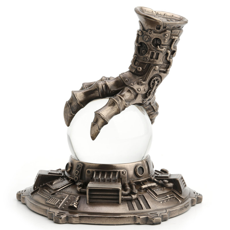 Boule de cristal 6,5 po Steampunk