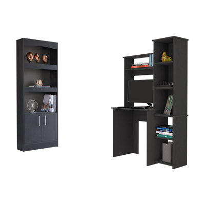 Ensemble de bureau 2 pièces, bibliothèque Do²a + bureau Aramis