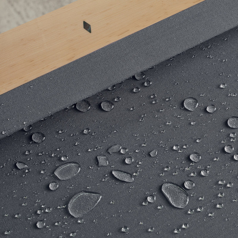 Table de billard en bois massif avec plateau de salle à manger Harmony, Gris anthracite, Chêne Naturel, 8'