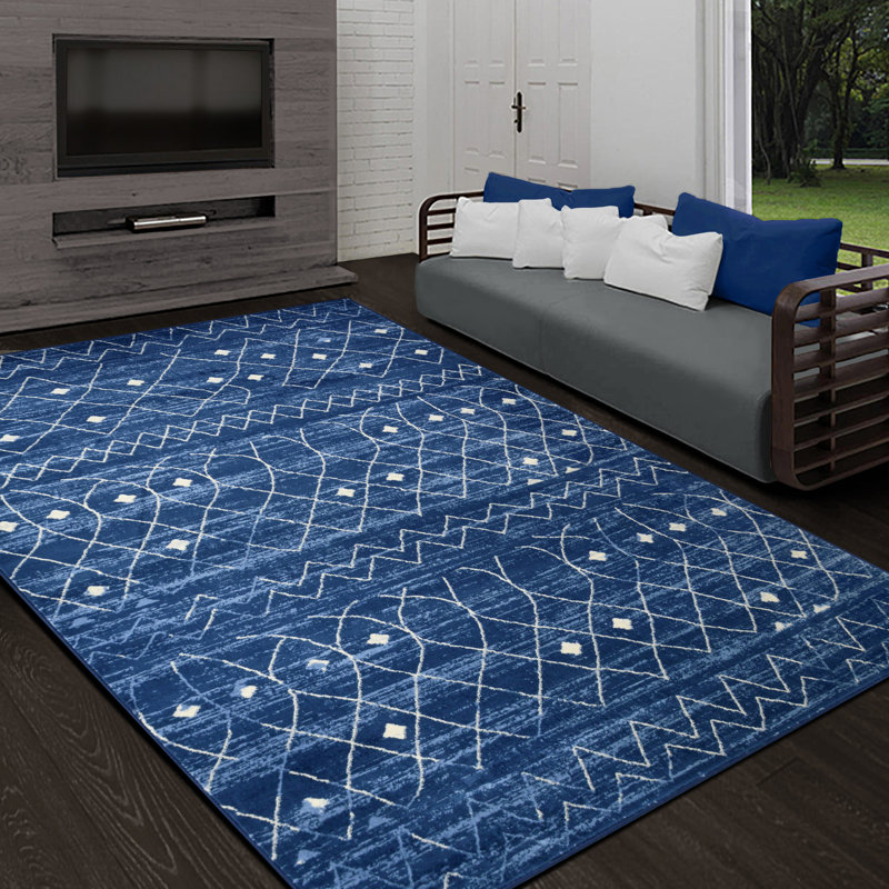 Berkley Geometric Indoor Rug, Rectangle 5' x 7'