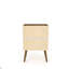 Table de chevet 18 po en brun rustique (2 tiroirs)-1082549278