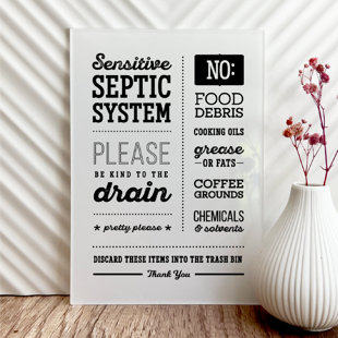 Enseigne de cuisine Sensible System Septic System