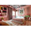 Mod Polka Dot Area Rug in Cream/Pink-2128593722