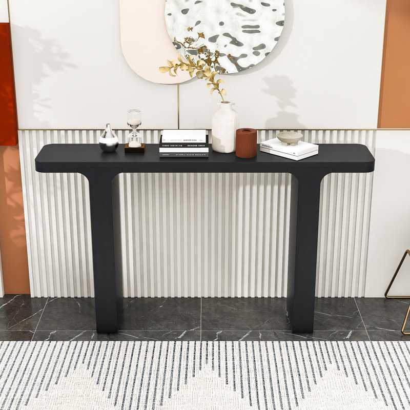 Entryway Table for Hallway, Foyer or Corridor, Black