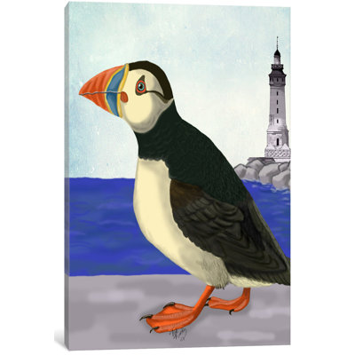 " Puffin On The Quay " by Fab Funky