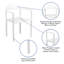Chaise empilable Caine-789895010