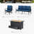 Tapasi Outdoor Patio Conversation Furniture Set-1621326950