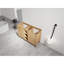 48 po (47-1 / 16 po) portes à fermeture en douceur et support de rangement ouvert, meuble-lavabo autoportant de 48 po, contreplaqué (meuble-lavabo seulement, évier exclu)