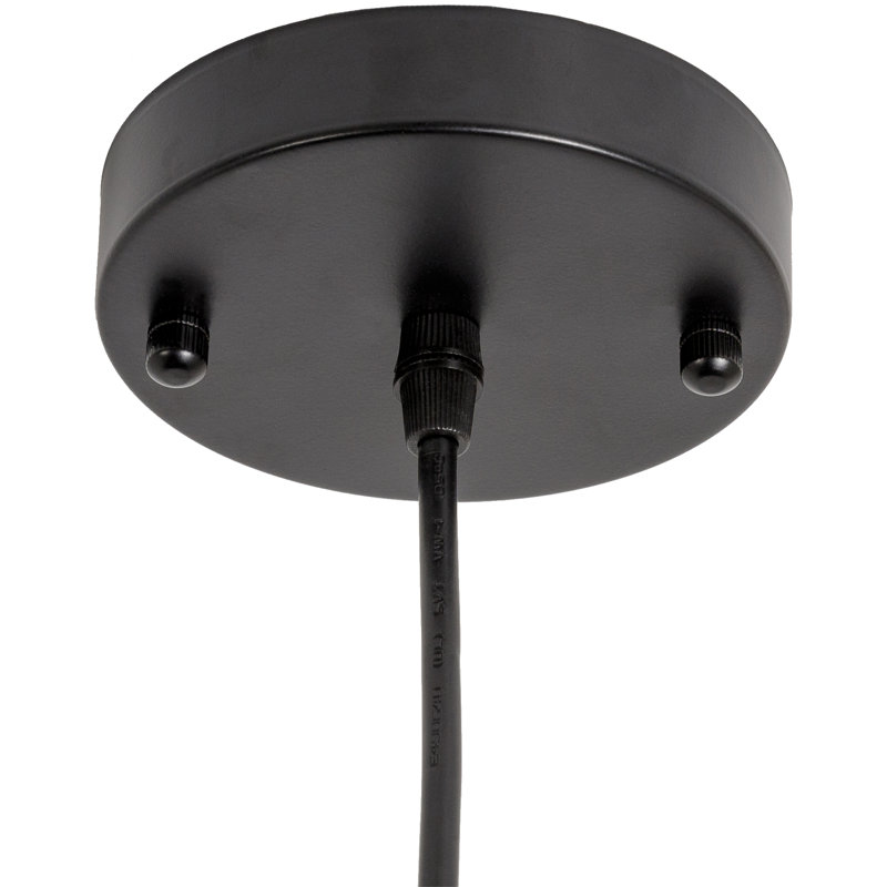 Venus 1 - Light Matte Black Pendant, Black, Black