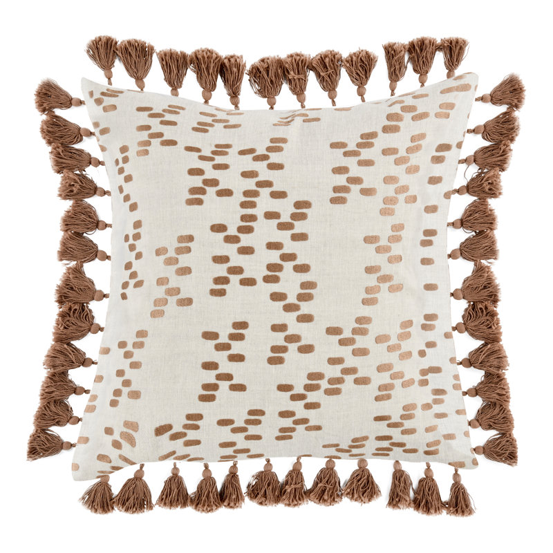 Dane Linen Square Pillow Cover & Insert