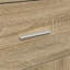 Sideboard 38 X 34.5 X 75 Cm Engineered Wood-1204903813