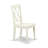 3 Piece Kitchen Table Set for Small Spaces Contains a Round Dining Room Table with Pedestal and 2 Solid Wood Seat Chairs, Linen White-1582237922-1558069129-1532305611