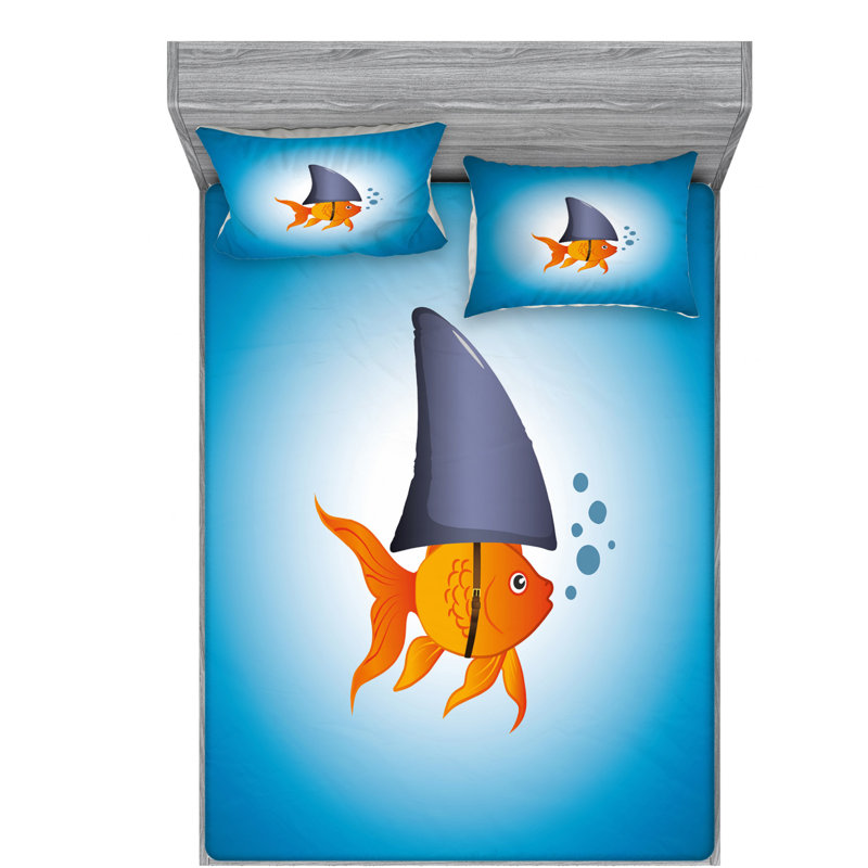 Microfiber Sheet Set, Queen Sheet Set with Fitted Sheet