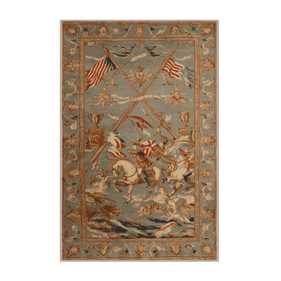 Tapis beige français lavable à la machine