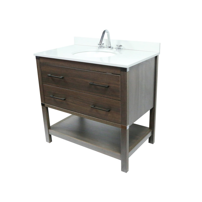 Ensemble de meuble-lavabo simple 37 po Daquona
