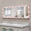 Miroir mural pleine grandeur pour chambre à coucher avec ampoules DEL à commande tactile-1546856404-1546856405