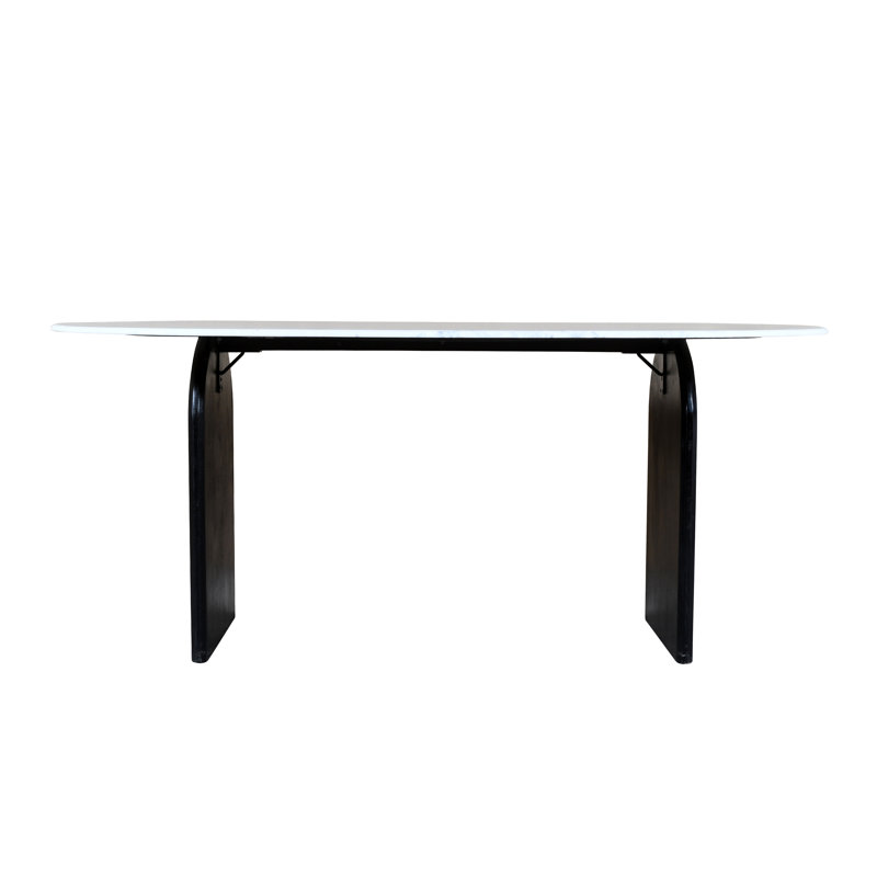 Bureau rond en marbre Terra
