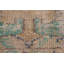 Petit tapis rétro rétro Anatolian turc - Tapis d'entrée en laine beige rustique vieilli
