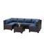 Canapé modulaire en U 7 pièces avec coussins Hanshaw-763930762