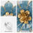 Metal Flowers Wall Decor Hanging 3 Pcs-251015062