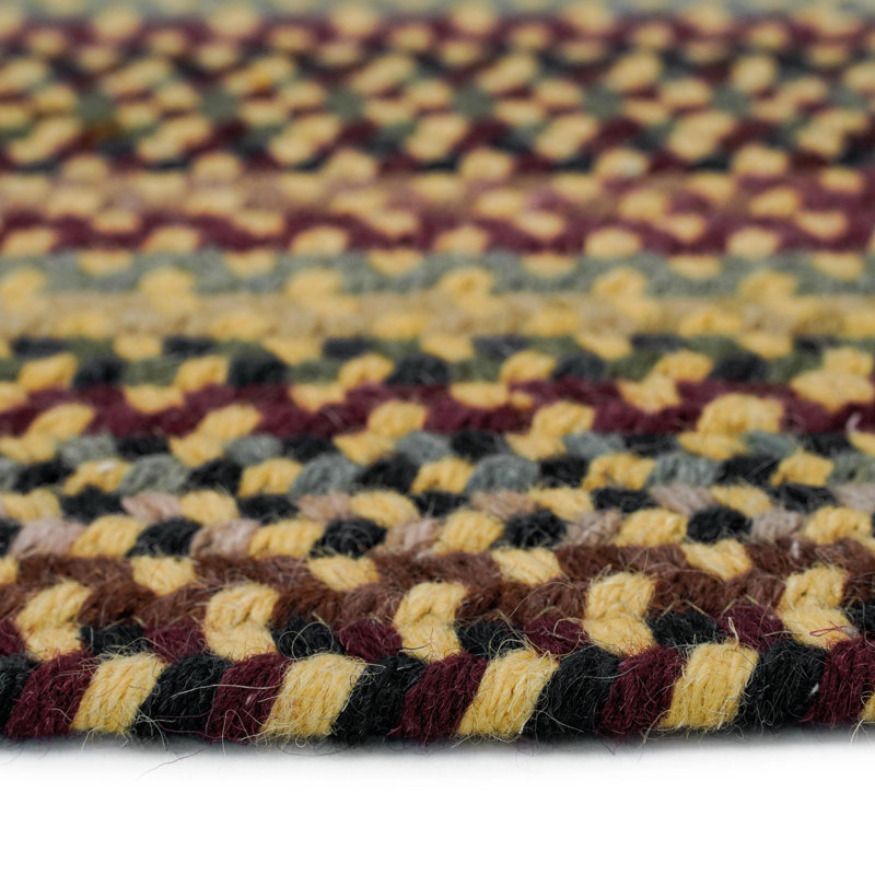 Fort Lupton Wool Indoor Rug, Oval 8' x 11'