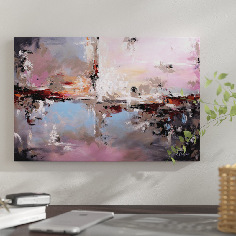 «Balance», reproduction sur toile, H 8 po x l 12 po x P 0,75 po, Pas de tapis, Toile tendue