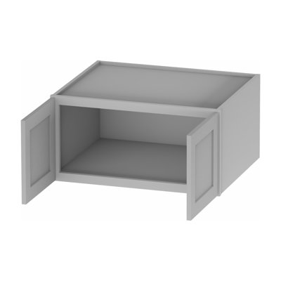 Armoire murale standard en bois contreplaqué prêt à assembler Kindwood Eco Shaker l 30 x P 24 x H 15