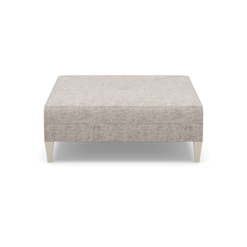 Square Ottoman, 9637-80, Sandstone