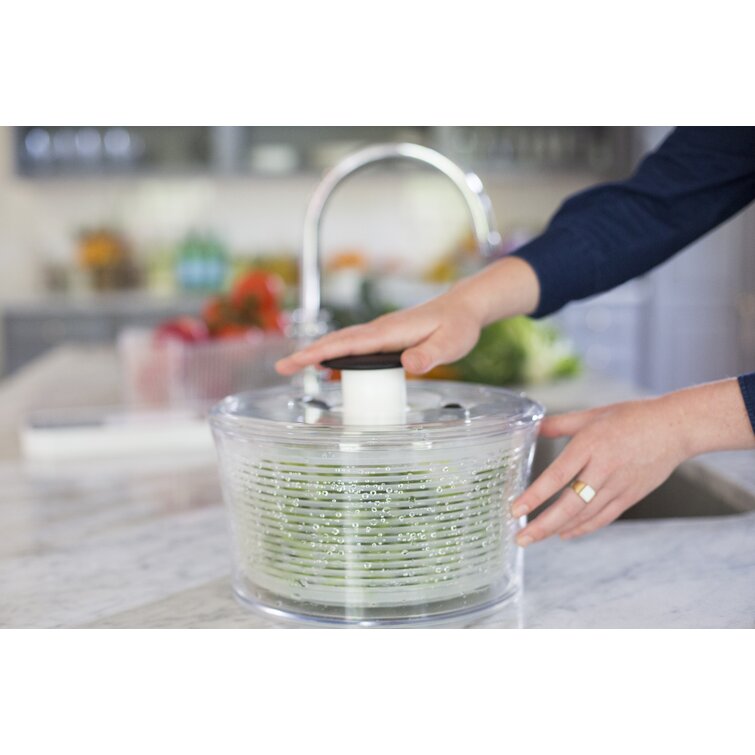 OXO Good Grips Little Salad Spinner Small Washer Cleaner Drainer