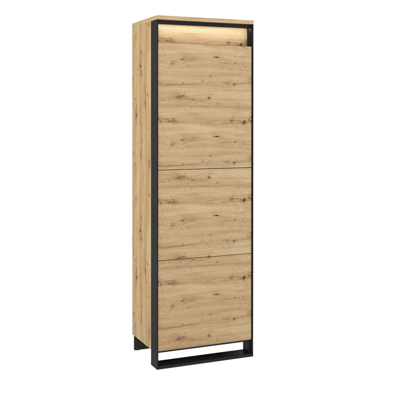 Caputo 1 Door Manufactured Wood Wardrobe