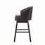 Tabouret de bar pivotant à 360 degrés