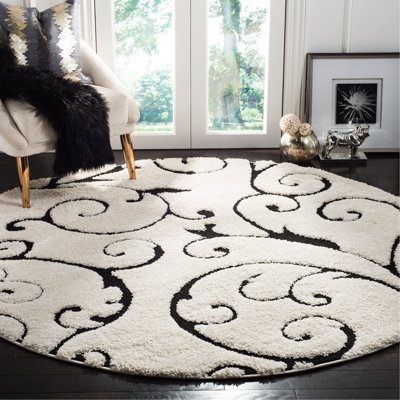 Chanhassen Shag Performance Floral Rug
