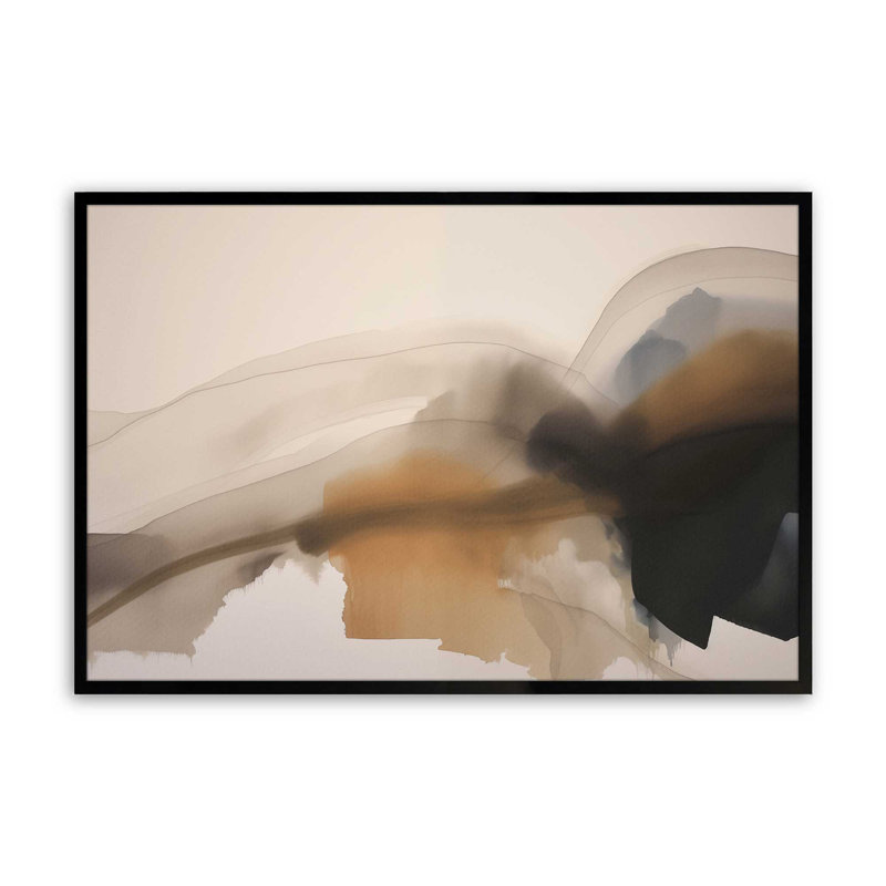 Rustic Elegance Noir Print, Satin Black Framed, 9" H x 11" W