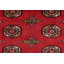 Tapis rouge rectangulaire unique de 3 pi 11 po x 5 pi 9 po Righley