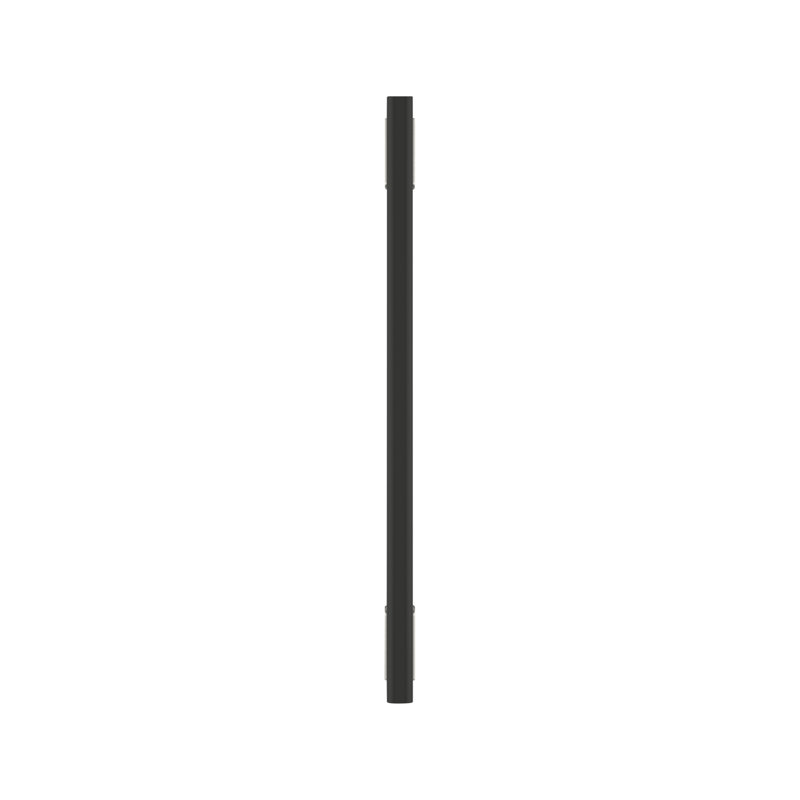 Poignée d'électroménager 12 tons Anberlin, Nickel satiné / noir mat