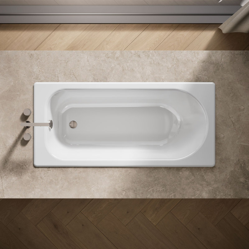 Soissons 59" x 27.5" Drop-in Bathtub, White