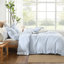 Housse de couette noire Andency pour très grand lit (104 x 90 pouces), ensemble de housse de couette à volants 3 pièces, housse de couette ferme en microfibre à volants avec fermeture à glissière-124609543-124609536