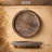 Round Distressed Beaded Wooden Decorative Tray-129030254