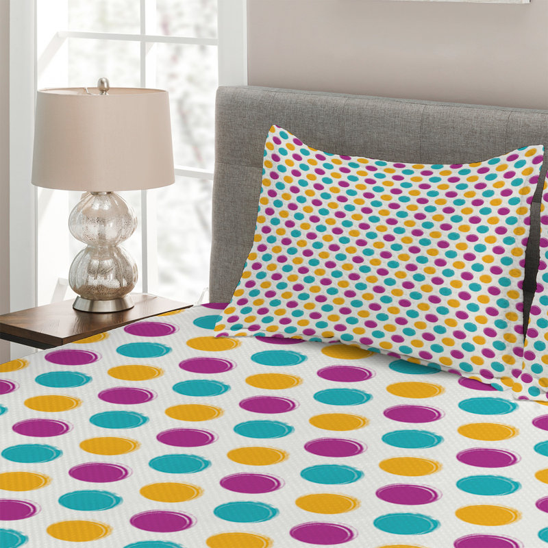 Geometric Shapes Coverlet